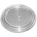 D&W Fine Pack CL255-040VL Dome Lid for 4 oz & 5 oz Bowls - Polystyrene, Clear, Round