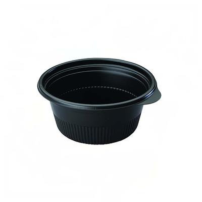 D&W Fine Pack CT757-100 10 oz Cruiser Bowl - Polypropylene, Black, Case of 500