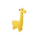 Peluche mini-girafe 100% coton jaune