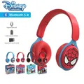 Disney Marvel DR-24 auricolari Wireless topolino in acciaio auricolari pieghevoli Stereo Surround Blutooth auricolari per Laptop con microfono