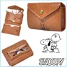 Snoopy Women Short Wallet Anime Cartoon Puppy Leather Pu Short Purse Portable Women Clutch