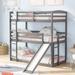Twin Over Twin Over Twin Adjustable Triple Bunk Bed