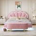 2-Pieces Bedroom Sets Queen Size Platform Bed with Storage Ottoman