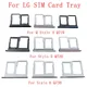 SIM Karte Tray Teile SIM Karte Slot Halter Für LG Q Stylo 4 Q710 Stylo 5 Q720 Stylo 6 Q730 speicher