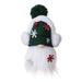 Cozy Christmas Gnome Dolls Snowflake Embroidery with Hat Long Beard Festive Home Decoration Adorable Ornament