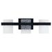 CO-Z Modern 15W LED Wall Sconce Vanity Light Fixture Black