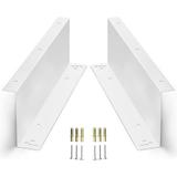 Skywin Cash Drawer Under Counter Mounting Brackets White- Heavy Duty Steel Mounting Brackets for Installation of 16 Cash Registers Drawer Under The Counter (1)