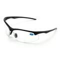 Bifocal Sport Protective Safety Glasses Bi-focal - Clear Lens Reader Reading - Ansi Z87.1 Certified 1.50