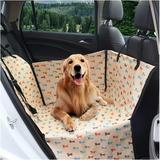 Namzi Dog Car Seat Cover Car Seat Cover Dog Dog Car Seat Waterproof Pet Dog Carrier Cars Rear Back Seat Mat Hammock Cushion Protector Single Seat Mat (Color : 3 Size : 53x60x35)