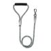 Braided Dog Leashes Rope Pet DogLeash Dog Traction Rope Leashes Dog Walking Training Lead for Dogs silver gray Round rope drawstring 12mm*4feet