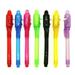 Apmemiss Clearance 14 PCS Invisible Ink Pen and Mini Notebook Spy Pen with UV Light for Kids Disappearing Ink Pens for Writing Secret Message Magic Marker for Birthday Party Favors Christmas