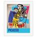 Degas To Picasso - Modernism in France - Mother and Child - Vintage Exhibition Poster by Fernand LÃ©ger c.1949 - Fine Art Rolled Canvas Print 16in x 20in