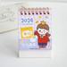 YEAHOO 2023-2024 Mini Calendar Cute Little Fresh Girls Little Calendar Plan Book Desktop Notebook Monthly Calendar(A)