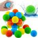 One Year Old Toys Baby Water Toy Reusable 10 Pieces Of Water Toy Beach Ball Absorbent Cotton Ball Absorbent Cotton Pinball Water Bouncing Ball Little Girl Age 2-3