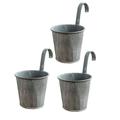 Tools For Men Who Have Everything Hook Small Flower Pot Tin Flower Bucket Mini Balcony Flower Bucket Unique Gifts for Him