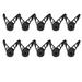 Adjustable Clips 360Â° 10PC Clips Vine Clips Clips Garden Flower Trainer Support Patio & Garden Clips for Hair Women Hair Clips for Long Hair