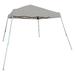 Garden Winds Custom Fit Replacement Canopy Top Cover Compatible with The E-Z Up Sprint Vista Series 12 x 12 Base Canopy Top 9 x 9 Slant Leg - Upgraded Performance RIPLOCK 350 Fabric - Slate Gray