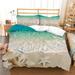 3D Duvet Covers Seaside Style Bedding Set Children Teens Home Textiles Microfiber Bedspreads Queen (90 x90 )