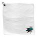San Jose Sharks 15 x 15 Microfiber Golf Towel