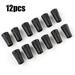 12Pcs Rubber Reinforced Tip End Cap Hiking Walking Stick Trekking Pole Tip Cover