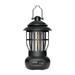SHENGXINY Camping Lamp Clearance New Portable Retro Camping Lamp USB Rechargeable Camping Lantern Hanging Dimmable LED Tent Lantern Lightweight Camping Light For Courtyard Outdoor Black