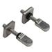 2 Pcs Surfboard Tail Fin Screw Quick Fit Fin Nut & Bolt For Sup / Surf Etc. M4