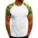 Miluxas Men s Gym Muscle T Shirts Fitness Workout Baseball Tee Shirts Clearance Green 4(M)