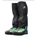 Black Outdoor Hiking Boot Gaiter Waterproof Snow Leg Legging Cover Ankle Gaiters