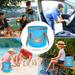 Sokhug 20L Portable Foldable Water Bucket Fishing Bucket Folding Water Container For Travelling Camping Hiking Fishing Washing