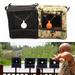 Foldable Slingshot Target Box Cloth Recycle Shooting Archery Hunting Catapult Case Holder For Practice Hunting Skill