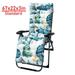 67 Inch Patio Chaise Lounger Cushion iMounTEK IndoorOutdoor Rocking Chair Sofa Cushion with Ties and Top Cover Non-Slip Sun Lounger Rocking Chair Swing Bench Cushion