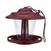TERGAYEE Outdoor Hanging Wild Bird Feeders Bird Feeder Outside Hanging Attracts a Variety of Hummingbird Perfect for Backyard Gardens and Patio DÃ©cor