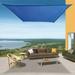 Classic Outdoor Rectangle Sun Shade Sail Canopy UV Block Sunshade Backyard Deck Sails Canopy