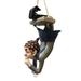 Fairy Statues Outdoor Christmas Tree Decorations Garden Elf Hanging Figurine Home Household Swinging