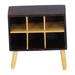 1/12 Miniature Display Storage Cabinet Dollhouse Wooden Miniature Book Cabinet Doll House Miniature Furniture Decoration Accessories for Dollhouse Room