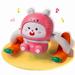 Holiday Toys Gifts Savings! Dvkptbk Xianers Baby Toys 6 To 12 Months Cute Rabbit Shape Rolling Toy Early Learning Educational Toy With Sound For Infant Toddler Boy Girl 7 8 9 10 11 Month