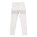 Virmaxy (3T-10Y)Toddler Baby Girls Straight Leg Trousers Elasticated Waist Solid Color Pants With Pocket Fall Winter Skinny Pants For Kids White 6T