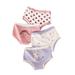 BULLPIANO Toddler Girls Underwear 100% Cotton Brief Underwear Multipacks Breathable Comfort Panty Briefs Pack of 4