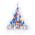 5D DIY Diamond Painting Kits for Adults Kids Cartoon castle Full Drill Embroidery Cross Stitch Crystal Rhinestone Paintings Pictures Arts Wall Decor Painting Dots Kits 12x16 in