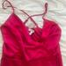 Nine West Dresses | 9 West Size Small Pink Satin Long Dress | Color: Pink | Size: S