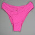 Pink Victoria's Secret Swim | Hot Pink Magenta High Waisted Swim Bikini Bottoms (S) Pink Victoria's Secret | Color: Pink | Size: S