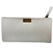 Kate Spade Bags | Kate Spade Designer Suffiano White Cream Leather Bifold Snap Zip Wallet | Color: Cream/White | Size: Os