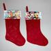 Disney Holiday | Disney Christmas Stocking Mickey Mouse & Friends Winnie The Pooh Tiger | Color: Red/White | Size: Os