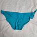 American Eagle Outfitters Swim | American Eagle Blue Teal Bikini Bottom | Color: Blue/Green | Size: S