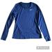 Nike Tops | Nike Long Sleeve Compression Shirt Navy Blue Women’s Medium | Color: Blue | Size: M