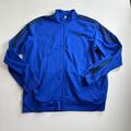 Adidas Jackets & Coats | Adidas Blue Track Jacket Men's Size 2xl Active Athletic Casual Gym Training | Color: Blue | Size: 2xl