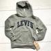 Levi's Shirts & Tops | Levi's Little Kids Heather Grey Logo Hoodie Sweatshirt Size 4 -New | Color: Blue/Gray | Size: 4b