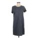 Universal Thread Casual Dress - Shift: Gray Dresses - Women's Size Medium