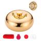 IkErna Copper Hot Water Bottles Large Capacity 2/3/1/0.5L Odorless Safe Leak-Proof, with Anti-Scald Accessories/Smooth/s