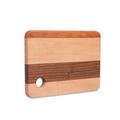 CONSDAN Mixed Hardwood Cutting Board, Food-Safe Kitchen Chopping Board for Meat, Vegetables, Fruits Wood in Brown | Wayfair CBMX0815